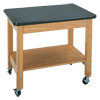 Mobile Lab Cart with Single Shelf
