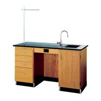 Standard model shown with sink and fixtures.