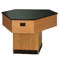 Shown without sink / fixtures