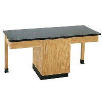 Shown with storage cabinet and plain apron.