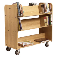 One Flat and Four Sloped Shelves