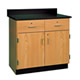 Base Cabinets with Locking Doors and Drawers