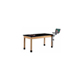 Shown in Oak. Table not included.
