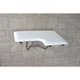Folding L-Shaped Shower Seat with Wall Bracket