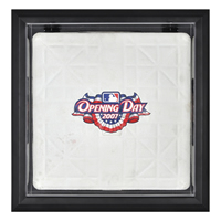 Black Framed Baseball Base Display Case