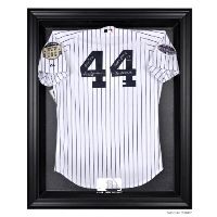 Black Framed Jersey Display Case with MLB Team Logo