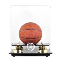 Golden Classic Mini Basketball Case with NBA Team Logo