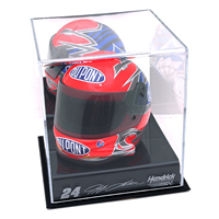 NASCAR Logo Mini Helmet Display Case