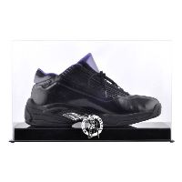 Basketball Shoe Display Case with NBA Team Logo