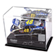NASCAR 1/24th Die Cast Display Case w/Platform and Race Used Sheet Metal