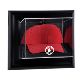 Framed Wall Mounted Cap Display Case with MLB Team Logo
