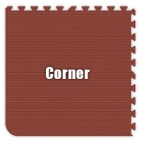 Burgundy Corner Tile
