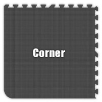 Gray Corner Tile