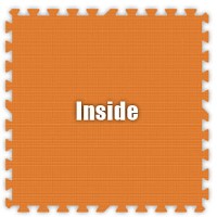 Orange Inside Tile