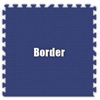 Royal Blue Border Tile