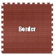 Burgundy Border Tile