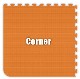 Orange Corner Tile
