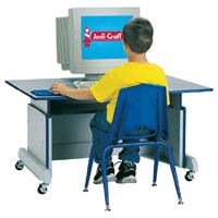 Rainbow Accents&trade; Computer Table