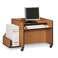 Sproutz&reg; ThriftyKYDZ&trade; Computer Desk and CPU Booth