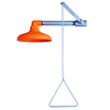 Emergency Shower - Horizontally Mounted