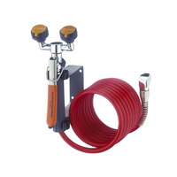 Wall Mounted Eyewash/12ft Drench Hose Unit