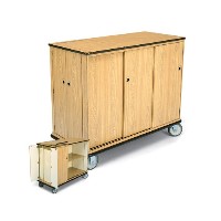 2221 Laminate Housekeeping Carts