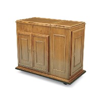 2231 Wood Veneer Housekeeping Carts