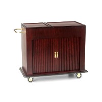 2232 Wood Veneer Lobby Carts