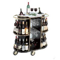 4832 Laminate Wine Cart