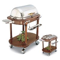 5675 Hardwood Roast Serving Cart