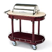 5676 Hardwood Roast Serving Cart