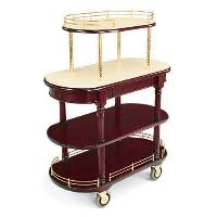 5833 Hardwood Pastry Display Cart