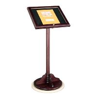6823 Hardwood Menu Stand
