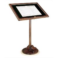 6826 Hardwood Menu Stand