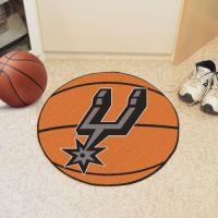 San Antonio Spurs Basketball Mat - 29 Diameter