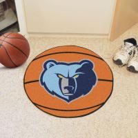 Memphis Grizzlies Basketball Mat - 29 Diameter
