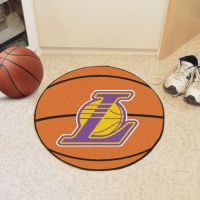 Los Angeles Lakers Basketball Mat - 29 Diameter