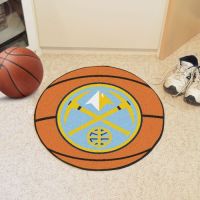 Denver Nuggets Basketball Mat - 29 Diameter