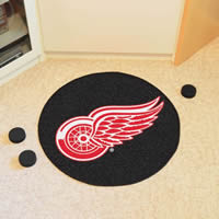 Detroit Red Wings Puck Mat - 29 Diameter
