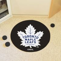 Toronto Maple Leafs Puck Mat - 29 Diameter