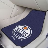 Edmonton Oilers 2-Piece Printed Carpet Car Mat Set - 18 x 27