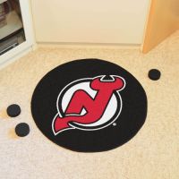 New Jersey Devils Puck Mat - 29 Diameter