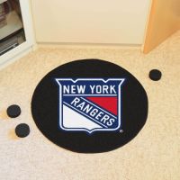New York Rangers Puck Mat - 29 Diameter