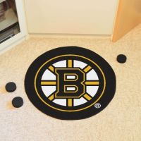 Boston Bruins Puck Mat - 29 Diameter