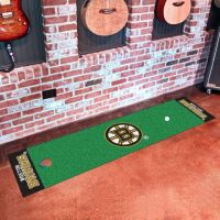 Boston Bruins Putting Green Mat - 18 x 72