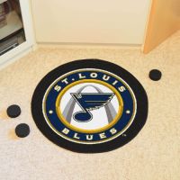 St Louis Blues Puck Mat - 29 Diameter