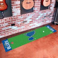 St Louis Blues Putting Green Mat - 18 x 72