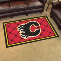 Calgary Flames Rug - 4 x 6