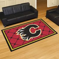 Calgary Flames Rug - 5 x 8