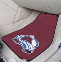 Colorado Avalanche 2-Piece Printed Carpet Car Mat Set - 18 x 27